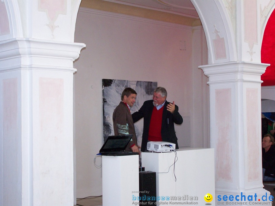 Vernissage mit Eric Decastro im Schloss Mochental: Ehingen, 23.10.2010