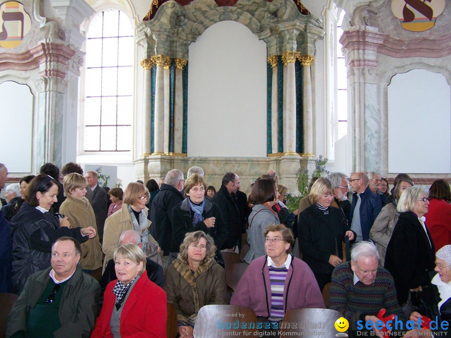 Vernissage mit Eric Decastro im Schloss Mochental: Ehingen, 23.10.2010