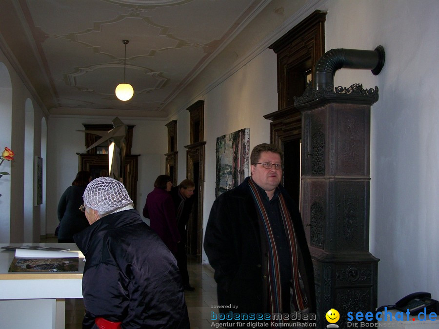 Vernissage mit Eric Decastro im Schloss Mochental: Ehingen, 23.10.2010