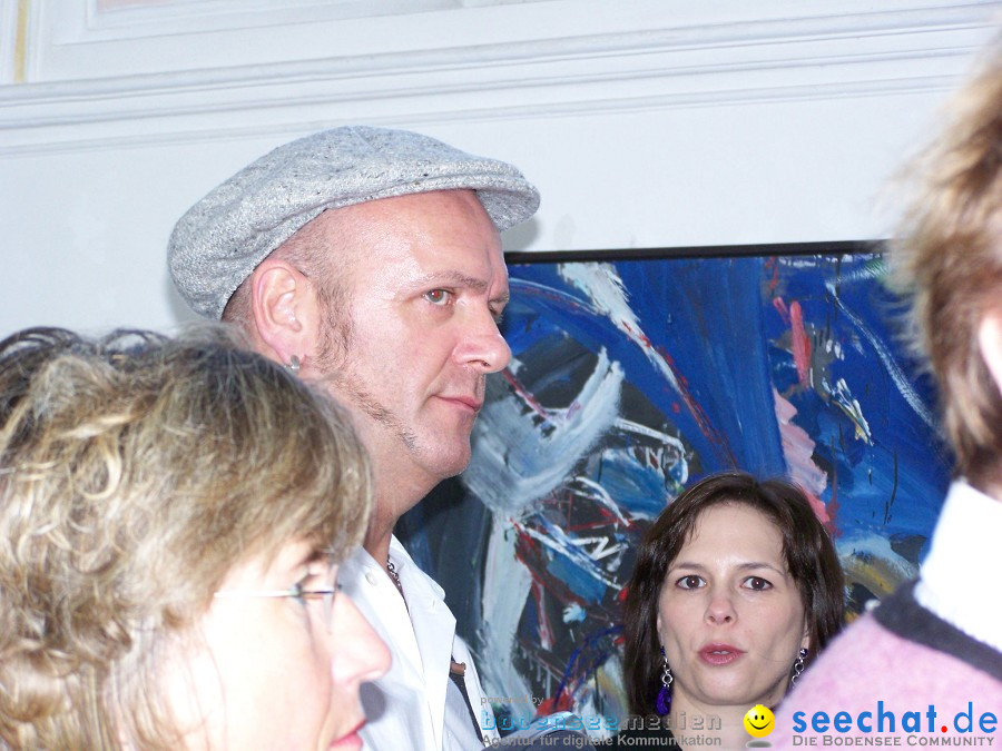 Vernissage mit Eric Decastro im Schloss Mochental: Ehingen, 23.10.2010