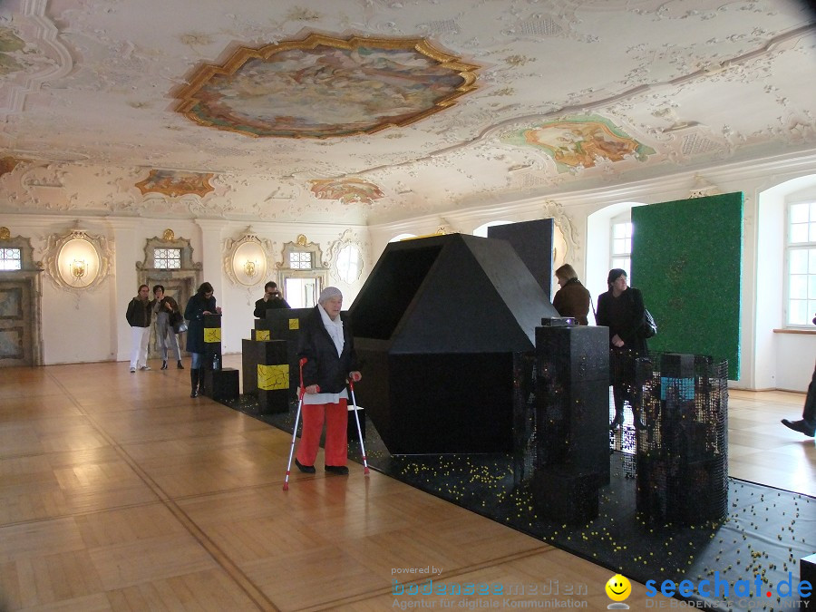 Vernissage mit Eric Decastro im Schloss Mochental: Ehingen, 23.10.2010