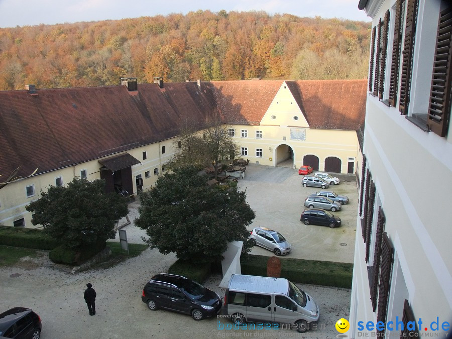 Vernissage mit Eric Decastro im Schloss Mochental: Ehingen, 23.10.2010