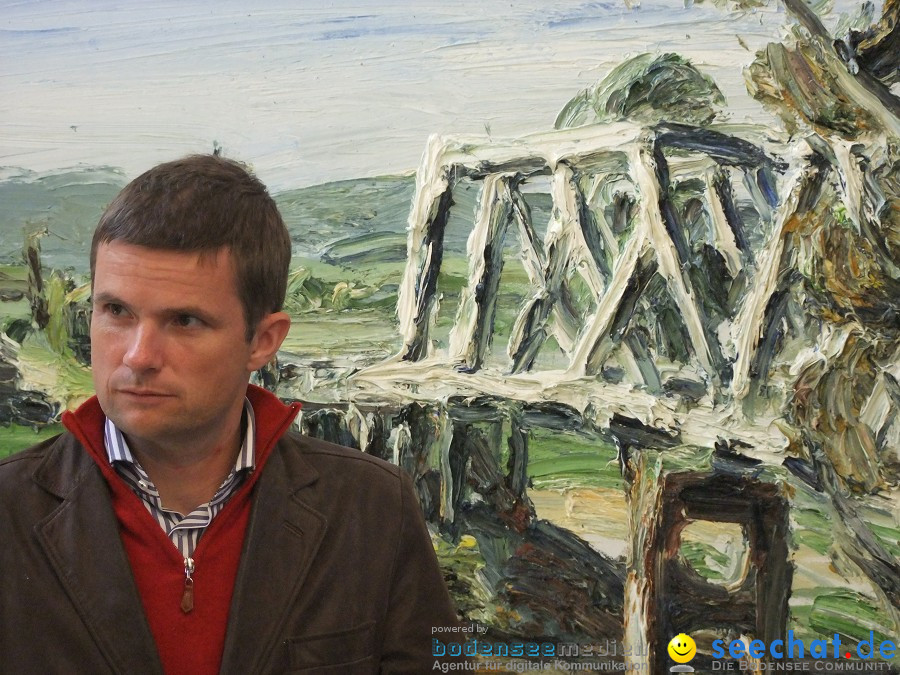 Vernissage mit Eric Decastro im Schloss Mochental: Ehingen, 23.10.2010