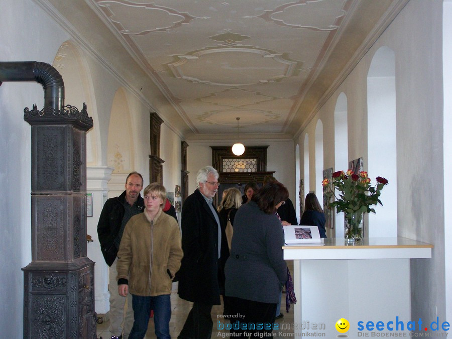 Vernissage mit Eric Decastro im Schloss Mochental: Ehingen, 23.10.2010