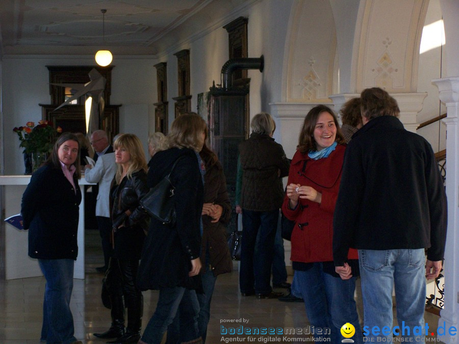 Vernissage mit Eric Decastro im Schloss Mochental: Ehingen, 23.10.2010