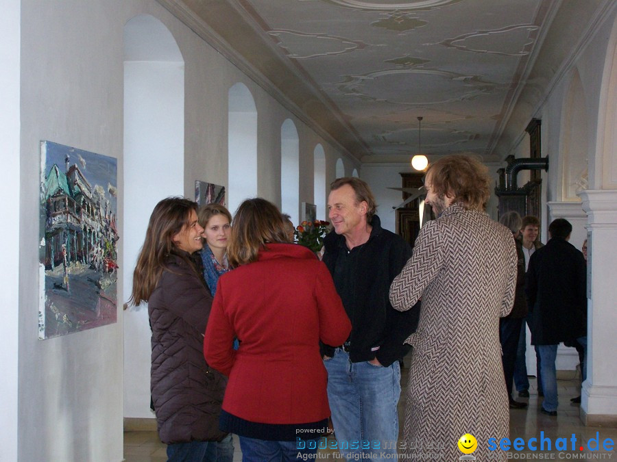 Vernissage mit Eric Decastro im Schloss Mochental: Ehingen, 23.10.2010