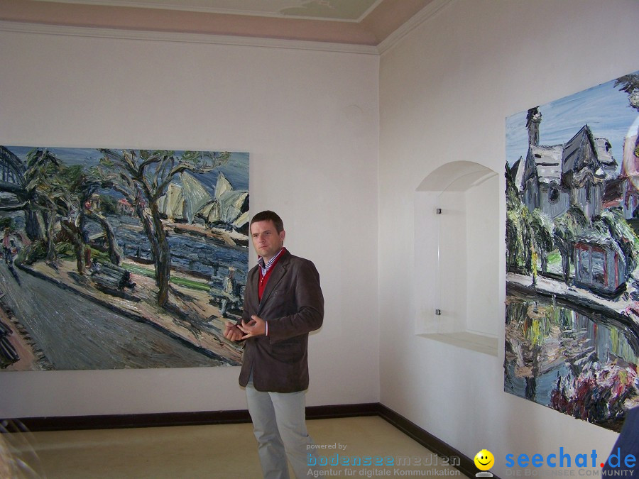 Vernissage mit Eric Decastro im Schloss Mochental: Ehingen, 23.10.2010