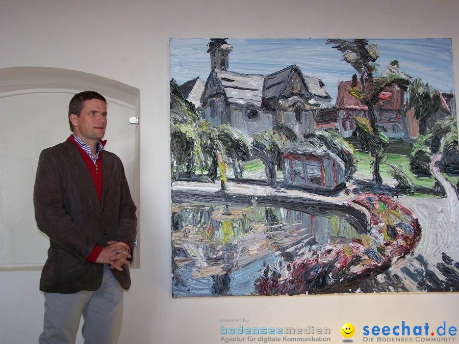 Vernissage mit Eric Decastro im Schloss Mochental: Ehingen, 23.10.2010