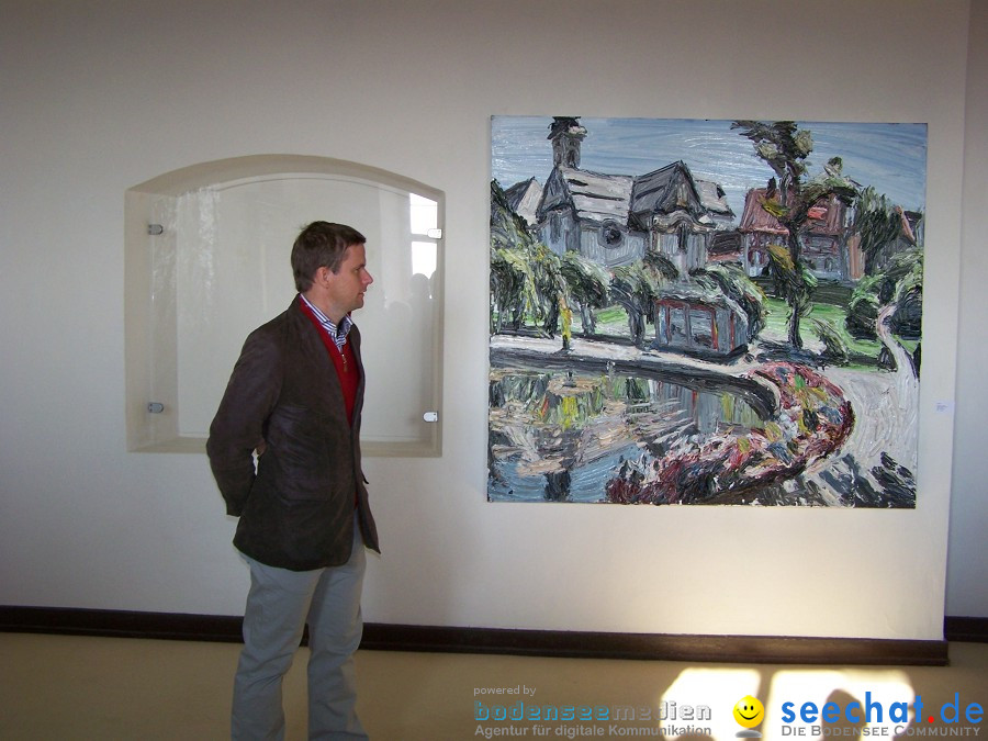 Vernissage mit Eric Decastro im Schloss Mochental: Ehingen, 23.10.2010