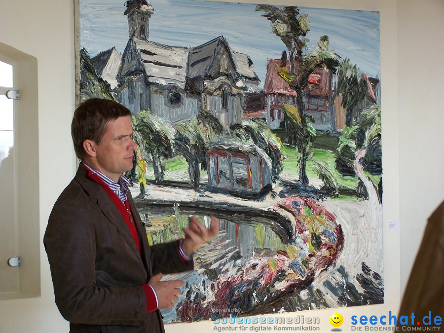 Vernissage mit Eric Decastro im Schloss Mochental: Ehingen, 23.10.2010