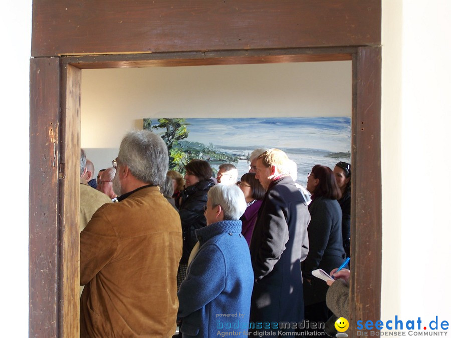 Vernissage mit Eric Decastro im Schloss Mochental: Ehingen, 23.10.2010