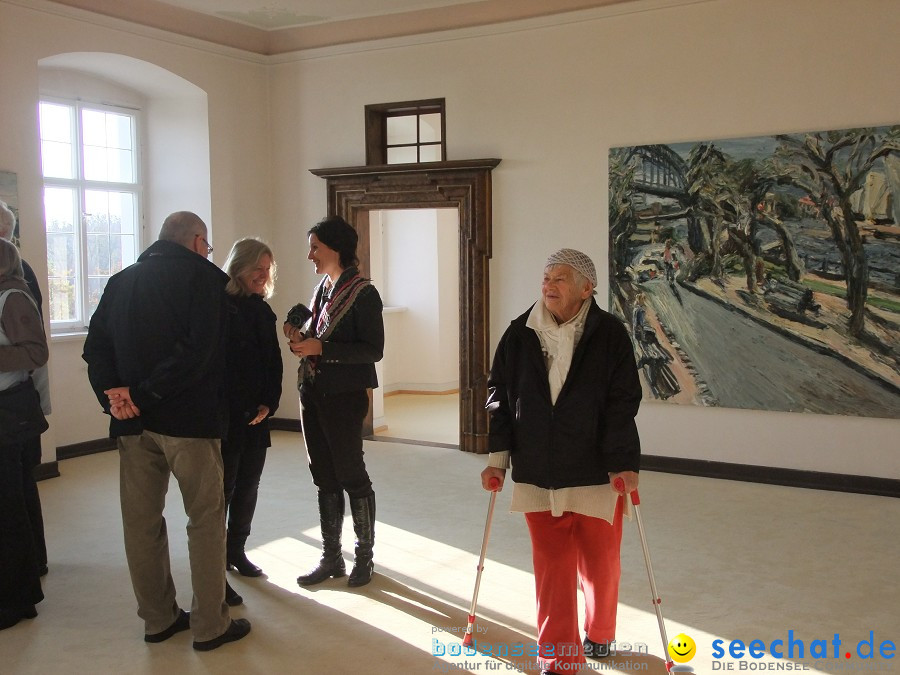 Vernissage mit Eric Decastro im Schloss Mochental: Ehingen, 23.10.2010