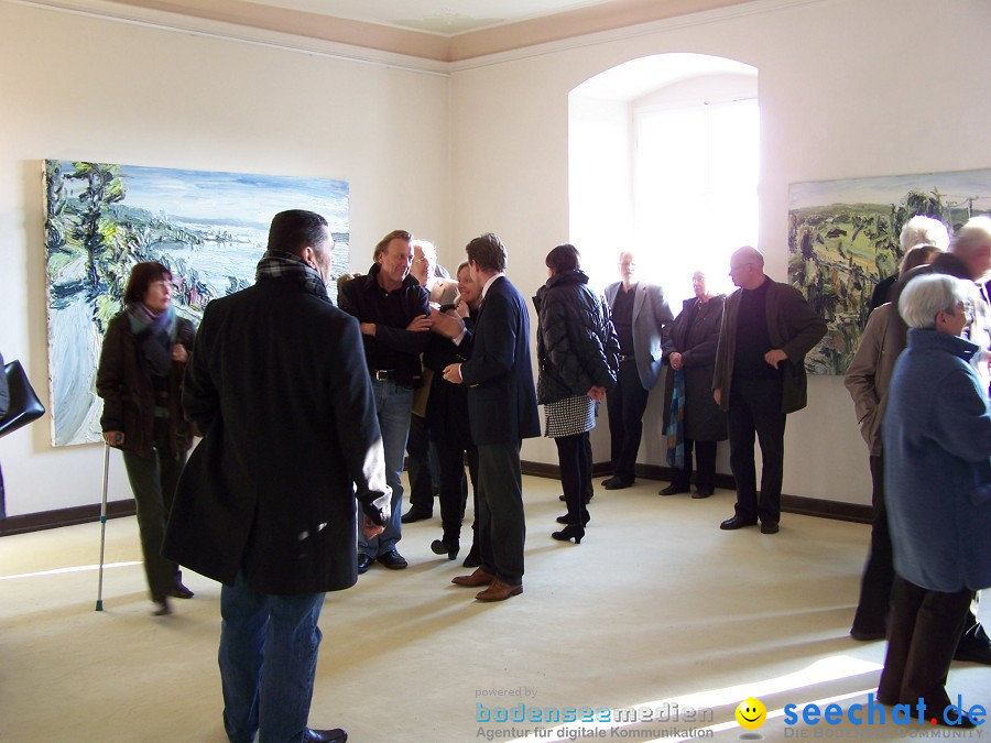 Vernissage mit Eric Decastro im Schloss Mochental: Ehingen, 23.10.2010