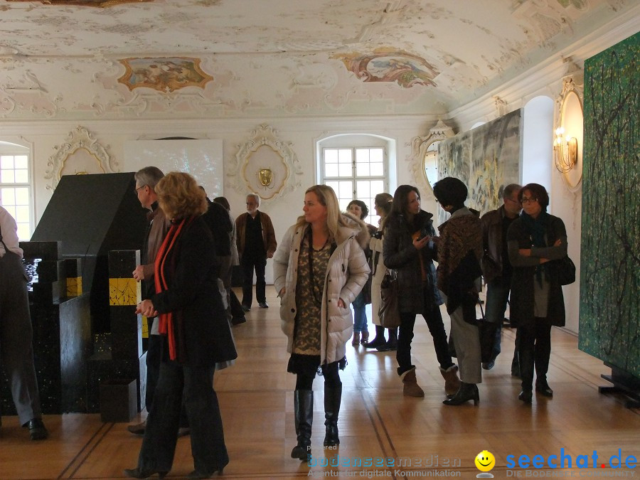 Vernissage mit Eric Decastro im Schloss Mochental: Ehingen, 23.10.2010