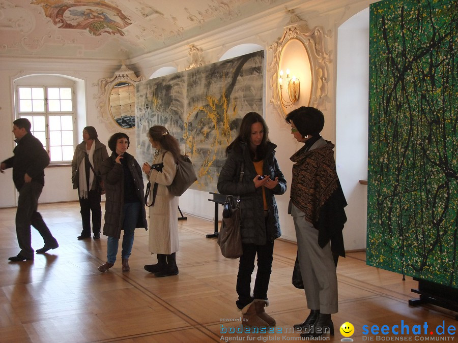 Vernissage mit Eric Decastro im Schloss Mochental: Ehingen, 23.10.2010