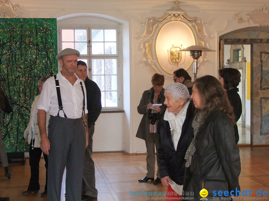 Vernissage mit Eric Decastro im Schloss Mochental: Ehingen, 23.10.2010