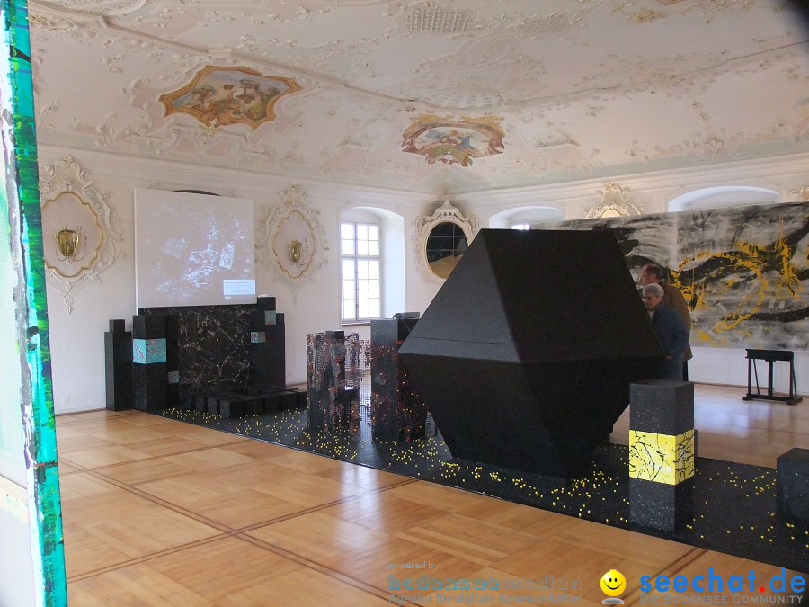 Vernissage mit Eric Decastro im Schloss Mochental: Ehingen, 23.10.2010