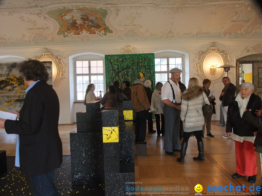 Vernissage mit Eric Decastro im Schloss Mochental: Ehingen, 23.10.2010