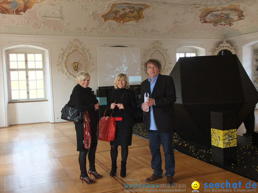 Vernissage mit Eric Decastro im Schloss Mochental: Ehingen, 23.10.2010