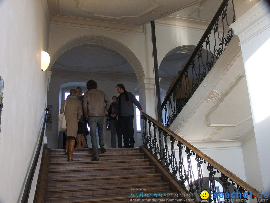 Vernissage mit Eric Decastro im Schloss Mochental: Ehingen, 23.10.2010