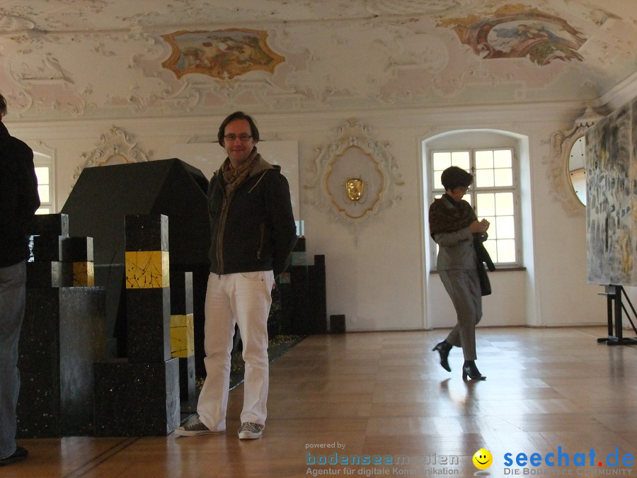 Vernissage mit Eric Decastro im Schloss Mochental: Ehingen, 23.10.2010