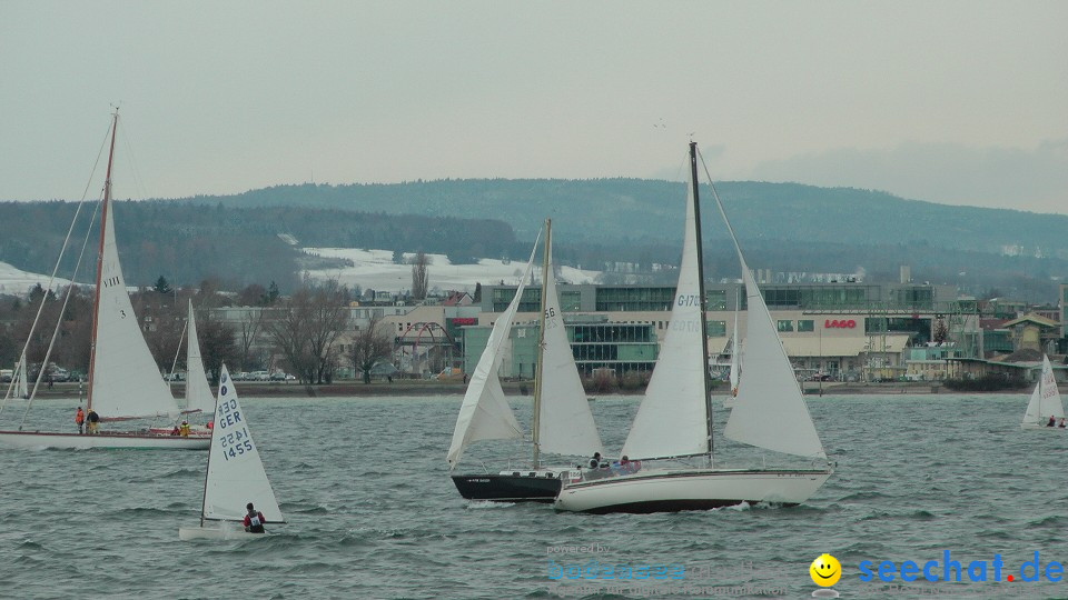 Die Eiserne - Letzte Segelregatta des Jahres: Konstanz am Bodensee, 27.11.2