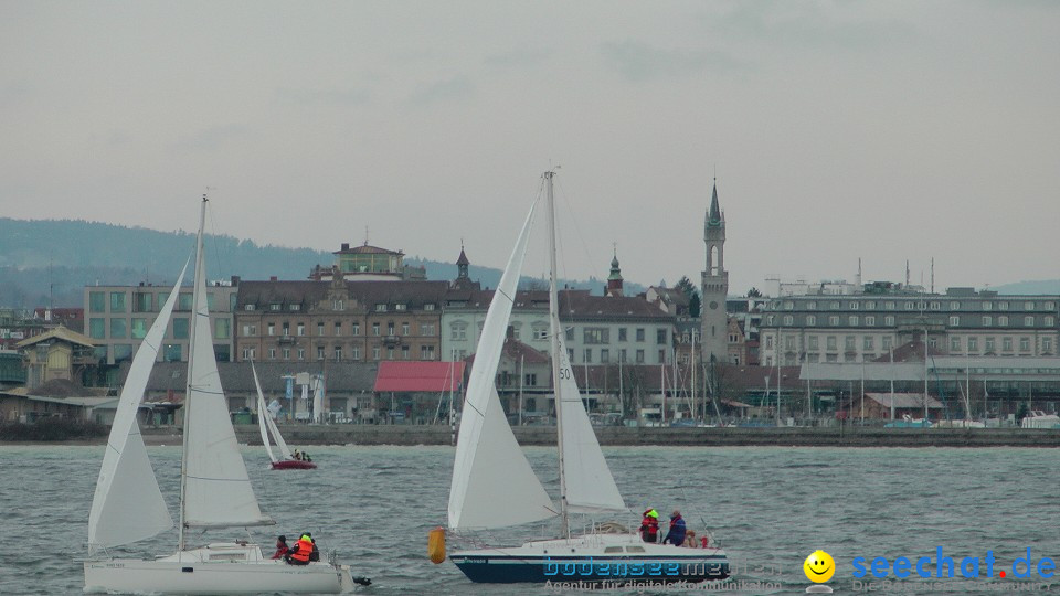 Die Eiserne - Letzte Segelregatta des Jahres: Konstanz am Bodensee, 27.11.2