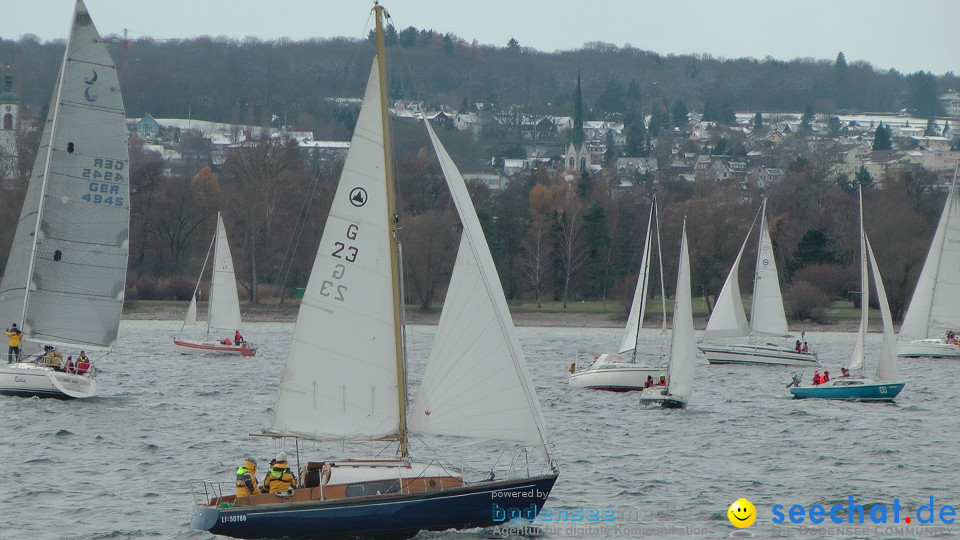 Die Eiserne - Letzte Segelregatta des Jahres: Konstanz am Bodensee, 27.11.2