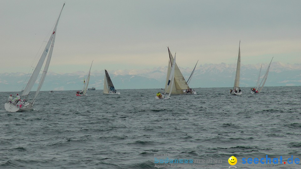 Die Eiserne - Letzte Segelregatta des Jahres: Konstanz am Bodensee, 27.11.2