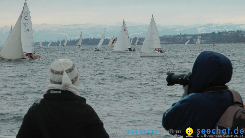 Die Eiserne - Letzte Segelregatta des Jahres: Konstanz am Bodensee, 27.11.2