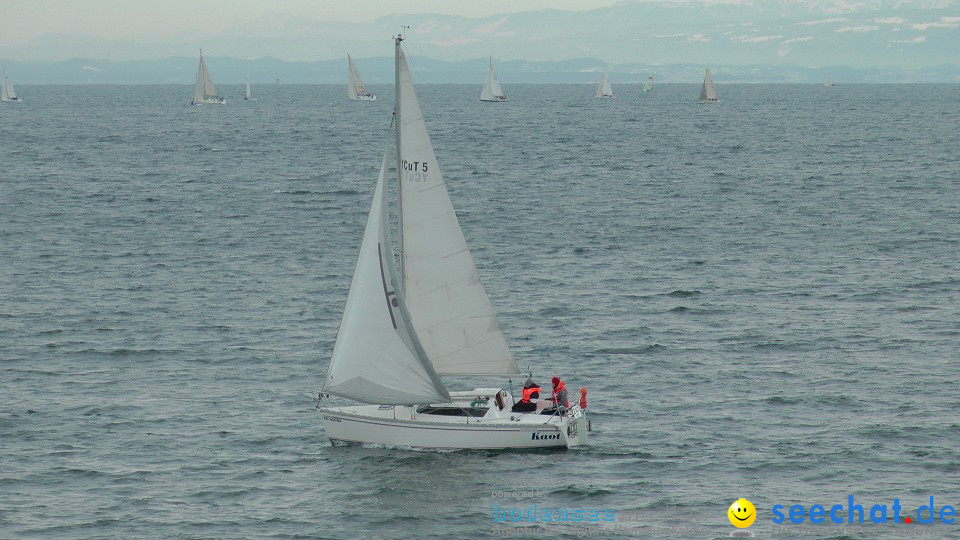 Die Eiserne - Letzte Segelregatta des Jahres: Konstanz am Bodensee, 27.11.2