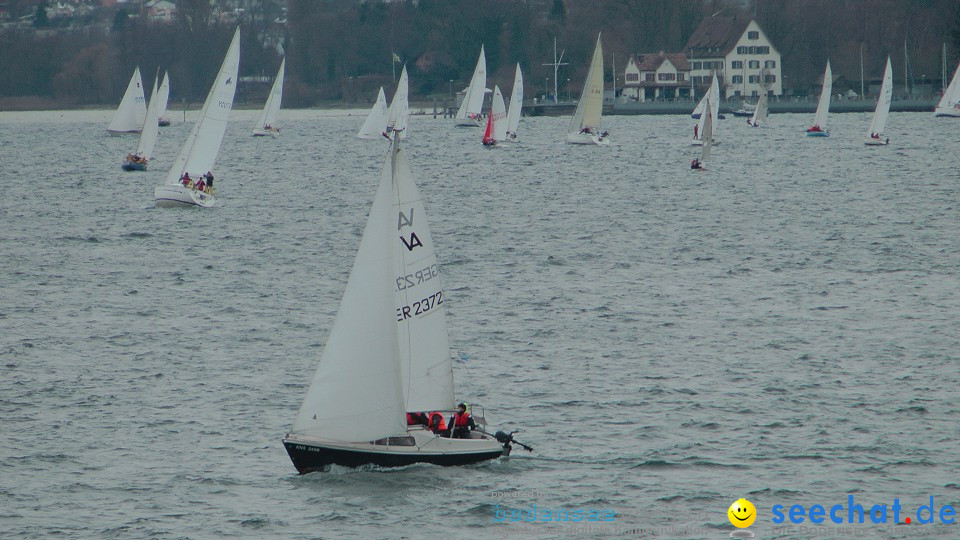 Die Eiserne - Letzte Segelregatta des Jahres: Konstanz am Bodensee, 27.11.2