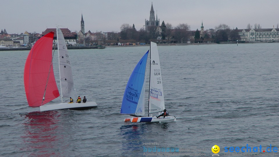 Die Eiserne - Letzte Segelregatta des Jahres: Konstanz am Bodensee, 27.11.2