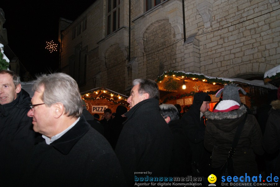 Historischer Weihnachtsmarkt 2010: Sigmaringen, 11.12.2010