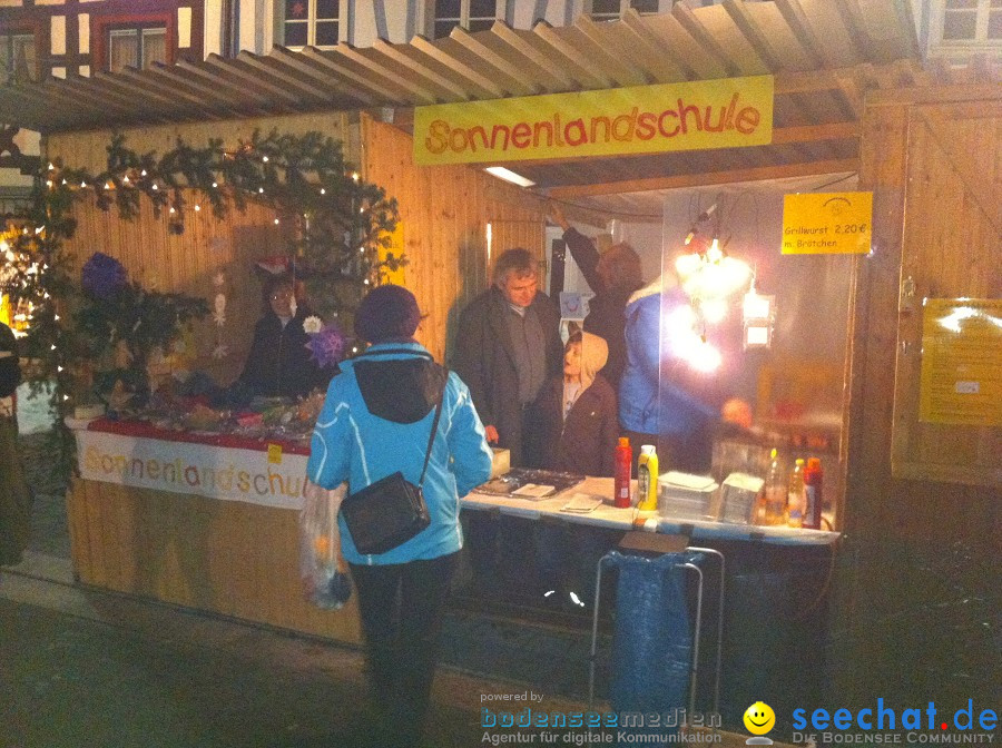 Weihnachtsmarkt: Stockach am Bodensee, 12.12.2010