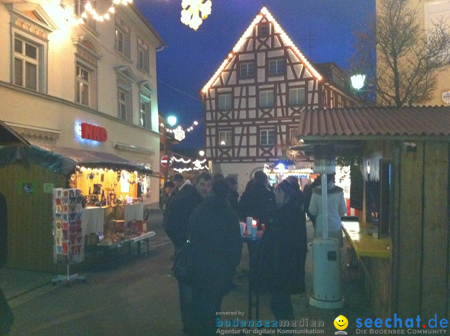 Weihnachtsmarkt: Stockach am Bodensee, 12.12.2010