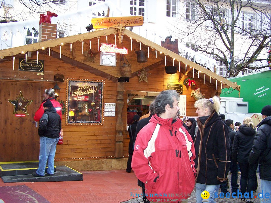 Weihnachtsmarkt mit Konzert: Basel - Schweiz, 19.12.2010