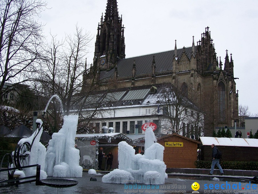 Weihnachtsmarkt mit Konzert: Basel - Schweiz, 19.12.2010