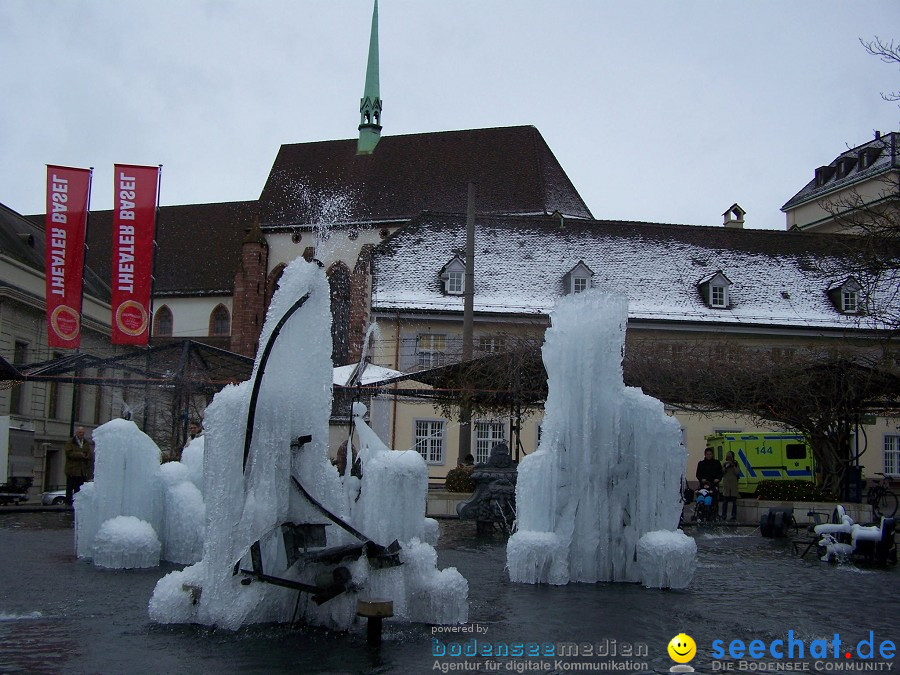 Weihnachtsmarkt mit Konzert: Basel - Schweiz, 19.12.2010