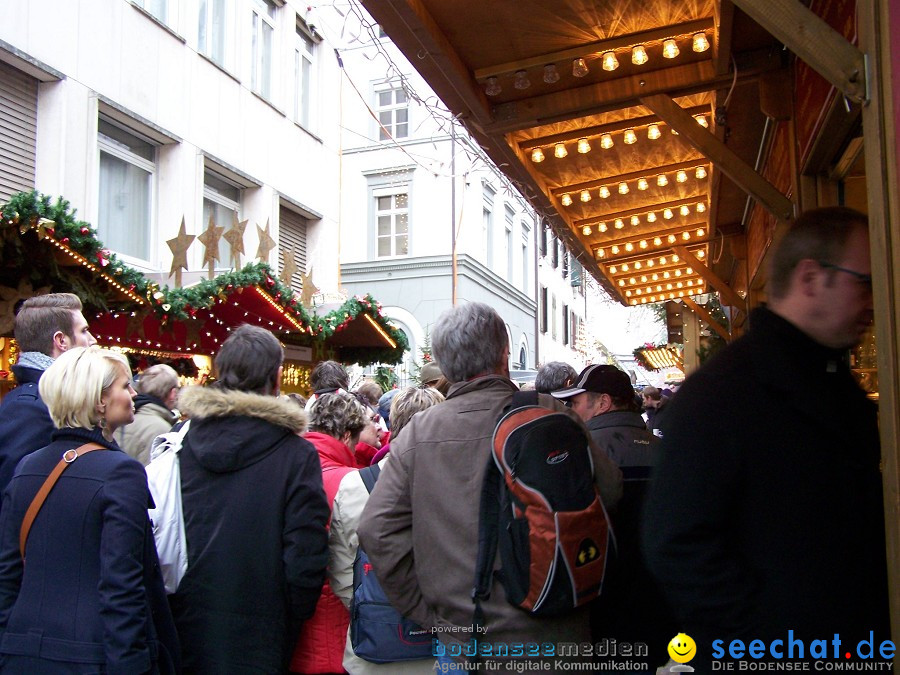 Weihnachtsmarkt mit Konzert: Basel - Schweiz, 19.12.2010