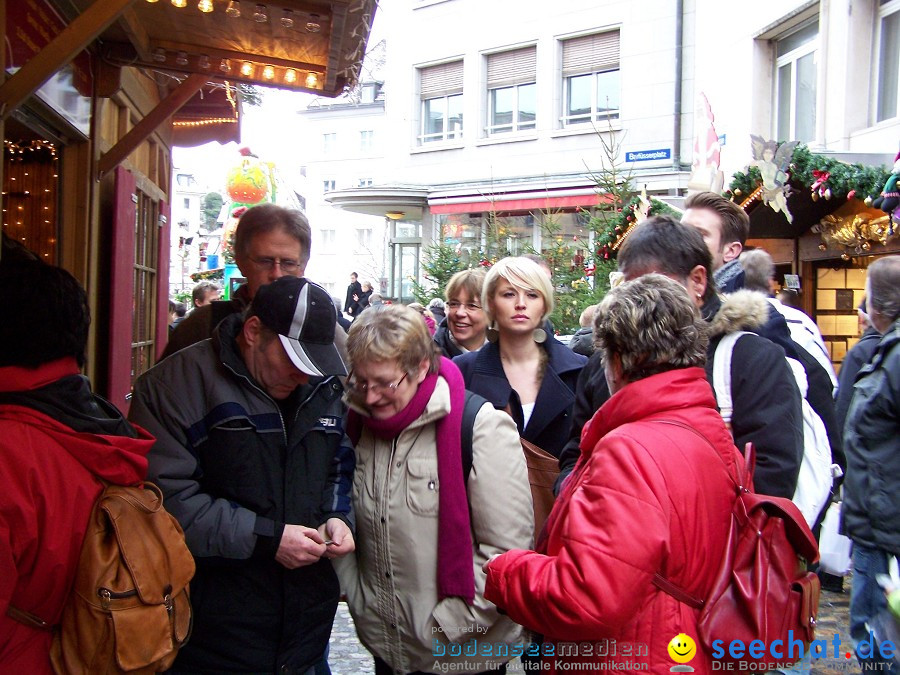 Weihnachtsmarkt mit Konzert: Basel - Schweiz, 19.12.2010