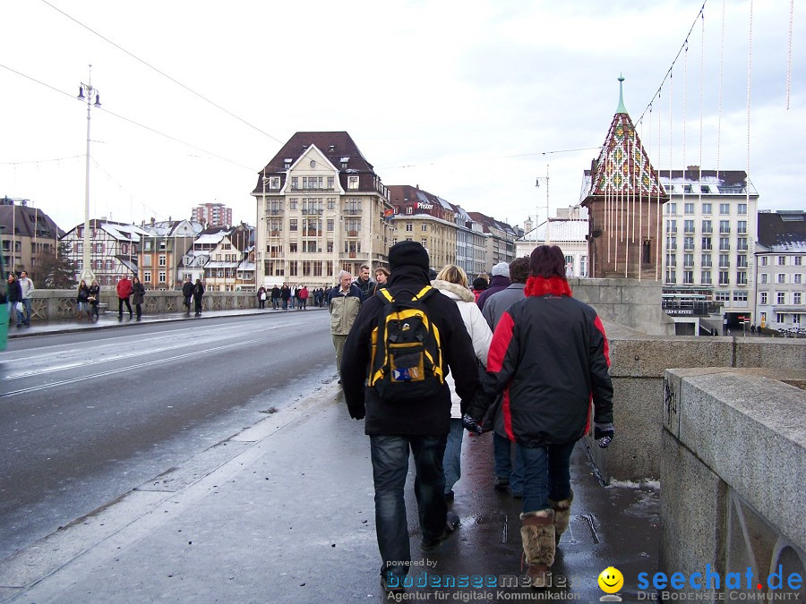 Weihnachtsmarkt mit Konzert: Basel - Schweiz, 19.12.2010