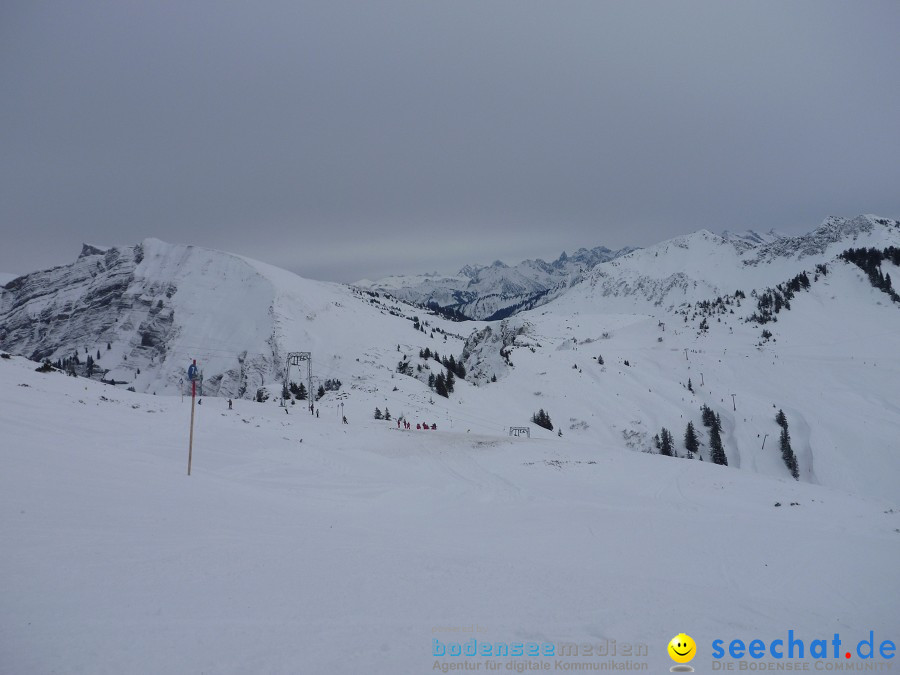 DIEDAMSKOPF - SKITAG: Au-Schoppernau-Oesterreich, 28.12.2010