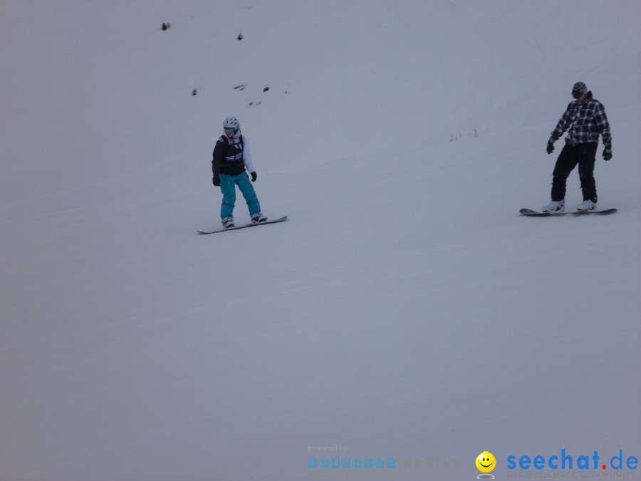 DIEDAMSKOPF - SKITAG: Au-Schoppernau-Oesterreich, 28.12.2010