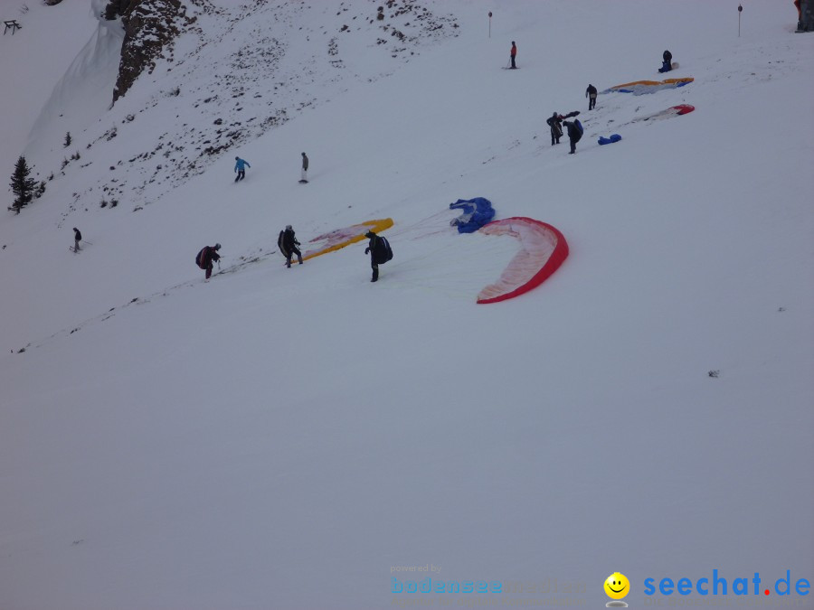 DIEDAMSKOPF - SKITAG: Au-Schoppernau-Oesterreich, 28.12.2010