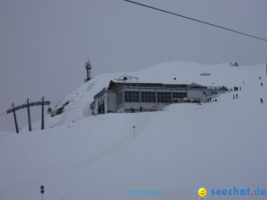 DIEDAMSKOPF - SKITAG: Au-Schoppernau-Oesterreich, 28.12.2010