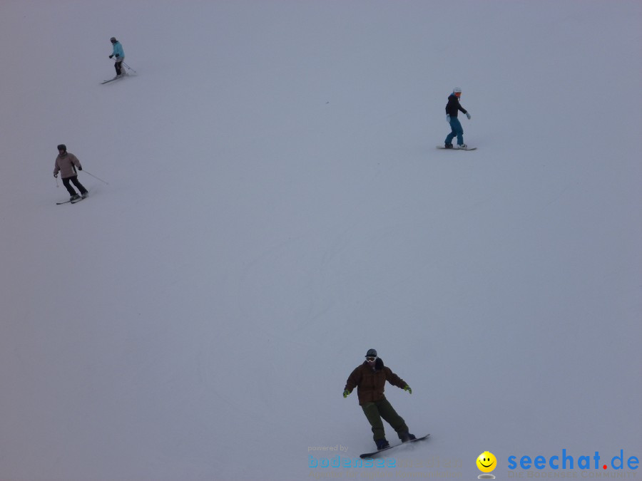 DIEDAMSKOPF - SKITAG: Au-Schoppernau-Oesterreich, 28.12.2010