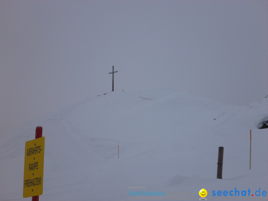 DIEDAMSKOPF - SKITAG: Au-Schoppernau-Oesterreich, 28.12.2010