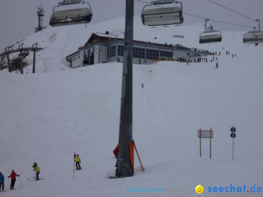 DIEDAMSKOPF - SKITAG: Au-Schoppernau-Oesterreich, 28.12.2010