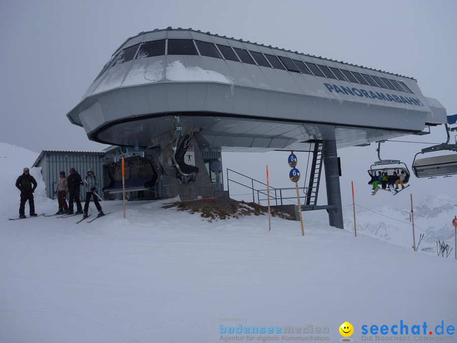 DIEDAMSKOPF - SKITAG: Au-Schoppernau-Oesterreich, 28.12.2010